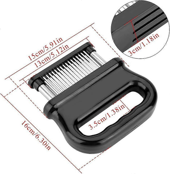 Meat tenderizer with 48 stainless steel needles meat tenderizer kitchen tool for tenderizing beef – product detail