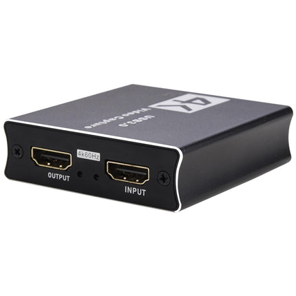 Video Capture Card 1080P High Speed 4K HDMI-compatible to USB3.0 Game Capture Device for Live Streaming - Black