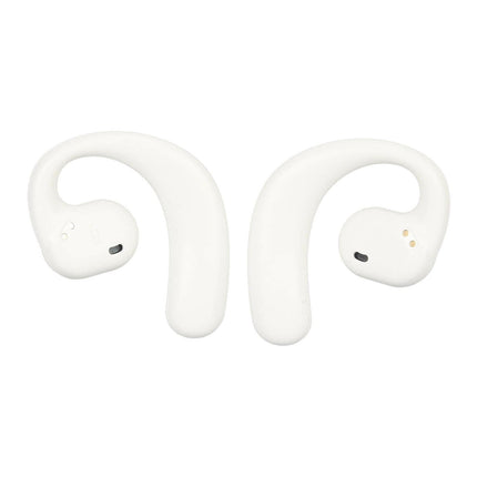 Language Translator Earbuds Multifunction Noise Reduction 144 Kinds Languages Real Time Translation Headphone White