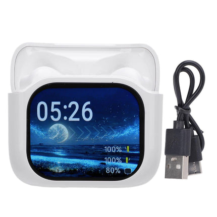 137 Languages Translator Earphones Bluetooth 5.4 ANC Noise Reduction with Charging Case IPX5 Water Resistant Multifunctional