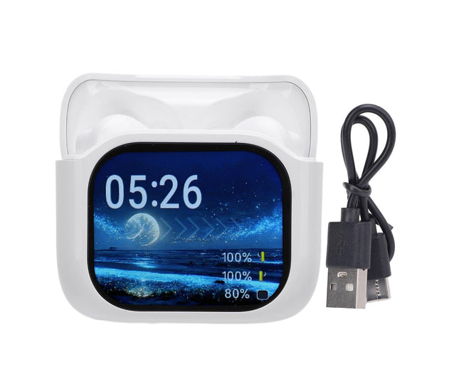 137 Languages Translator Earphones Bluetooth 5.4 ANC Noise Reduction with Charging Case IPX5 Water