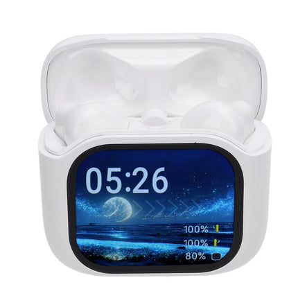 137 Languages Translator Earphones Bluetooth 5.4 ANC Noise Reduction with Charging Case IPX5 Water Resistant Multifunctional