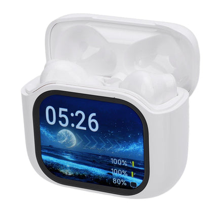 137 Languages Translator Earphones Bluetooth 5.4 ANC Noise Reduction with Charging Case IPX5 Water Resistant Multifunctional