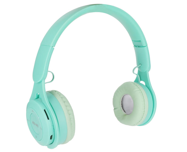 Y08 babies Headphone Macaron Stylish Stereo Sound Foldable Plug in Card Bluetooth Over Ear Headphones – product detail