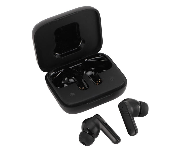 Language Translator Earbuds IPX5 Water Proof Noise Cancellation Multifunctional Device Earphone Black – product detail
