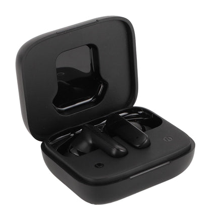 Language Translator Earbuds IPX5 Water Proof Noise Cancellation Multifunctional Device Earphone Black