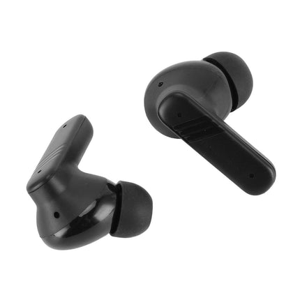 Language Translator Earbuds IPX5 Water Proof Noise Cancellation Multifunctional Device Earphone Black