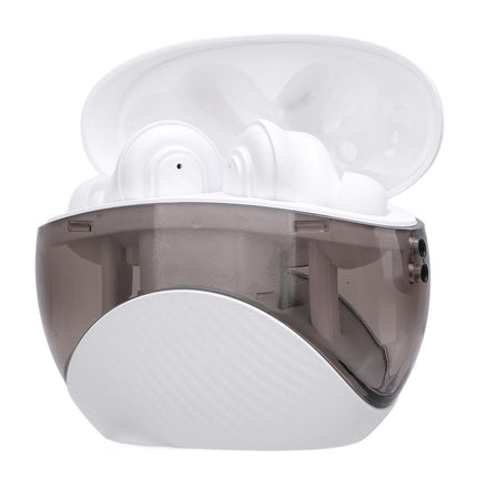 Translation Earbuds with APP 144 Languages Online BT5.4 Noise Cancelling Stereo Sound Language Translator for Android White