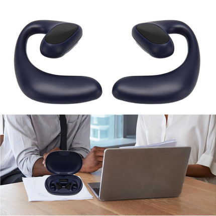 Bluetooth Translator Headphones 144 Languages Stereo Translation Earphone with Charging Case for Android IOS Blue