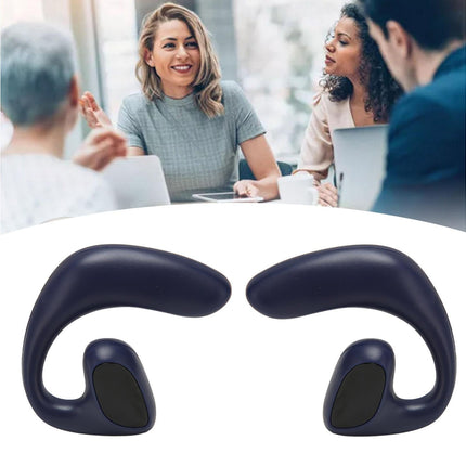 Bluetooth Translator Headphones 144 Languages Stereo Translation Earphone with Charging Case for Android IOS Blue
