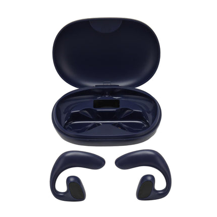 Bluetooth Translator Headphones 144 Languages Stereo Translation Earphone with Charging Case for Android IOS Blue