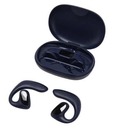 Bluetooth Translator Headphones 144 Languages Stereo Translation Earphone with Charging Case for Android IOS Blue