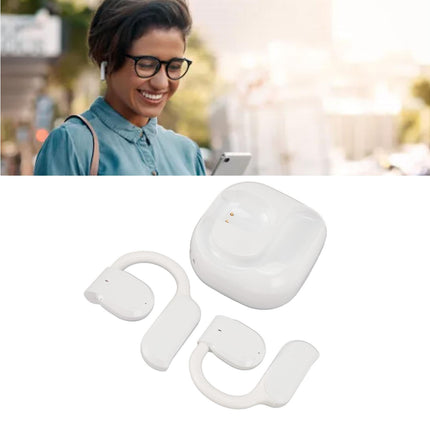 Language Translator Earbuds 144 3 Translation Modes Real Time Headphones for Android IOS White