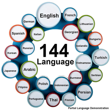 Translator Earbuds Real-Time Language Headphones with BT Connectivity Translation in Over 100 Languages Standby Time Approx Hours