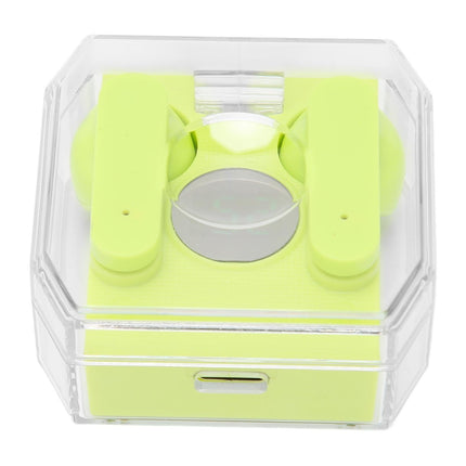 Smart Voice Translator Earbuds Support 144 Languages Online Translation Power Display Translating Headset for Traveling Green