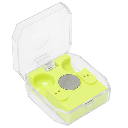 Smart Voice Translator Earbuds Support 144 Languages Online Translation Power Display Translating Headset for Traveling Green