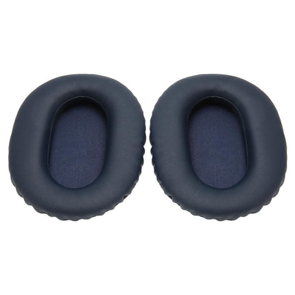 2pcs Ear Cushions Replacement Soft Protein Leather Noise Isolation Foam Thickened Pads for WH CH710N CH720N XB900N Blue