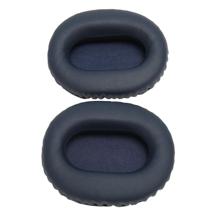 2pcs Ear Cushions Replacement Soft Protein Leather Noise Isolation Foam Thickened Pads for WH CH710N CH720N XB900N Blue