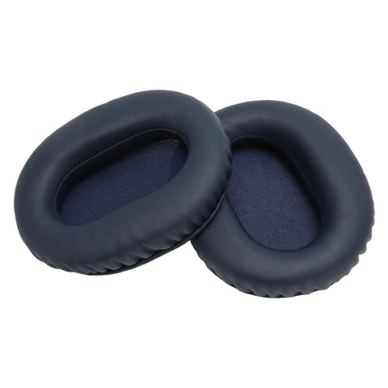2pcs Ear Cushions Replacement Soft Protein Leather Noise Isolation Foam Thickened Pads for WH CH710N CH720N XB900N Blue