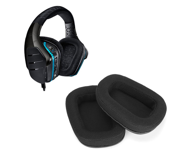 Ear Cushion Pads Sponge Breathable Mesh Replacement Earpads Cover Compatible for Logitech G633 G933 – product detail