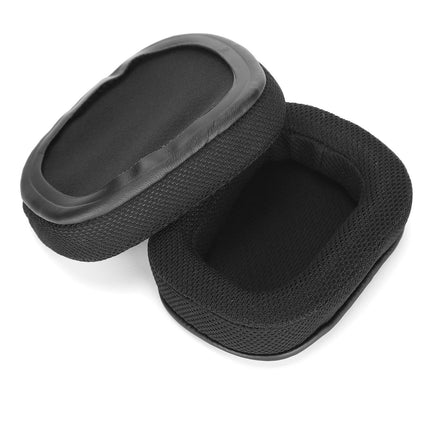 Ear Cushion Pads Sponge Breathable Mesh Replacement Earpads Cover Compatible for Logitech G633 G933