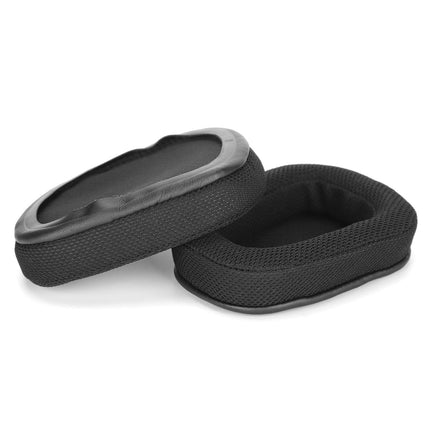 Ear Cushion Pads Sponge Breathable Mesh Replacement Earpads Cover Compatible for Logitech G633 G933