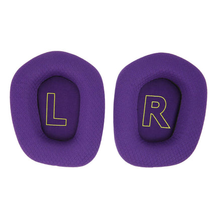 Earpads Cushions Breathable Comfortable Elastic Replacement Ear Pads for Logitech G733 Headphones Purple