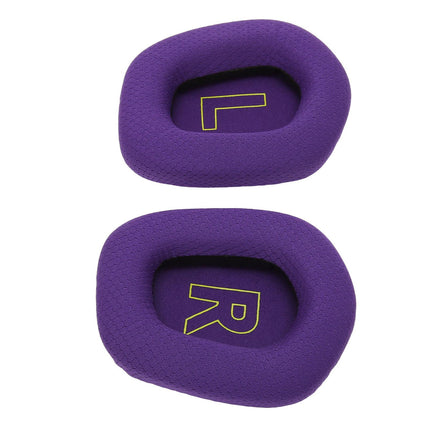 Earpads Cushions Breathable Comfortable Elastic Replacement Ear Pads for Logitech G733 Headphones Purple