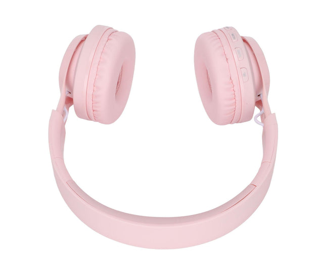 babies Bluetooth Headphones Foldable Ajustable RGB Colorful Light Headset with Mic for babies Study BT06C – product detail