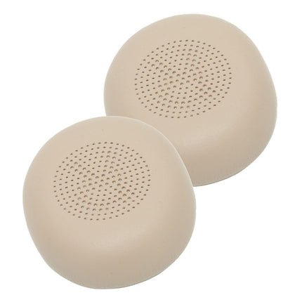 Headphone Earpads Professional Protein Leather Replacement Ear Pad Cushions for Jabra ELITE 45h Headphones Gold