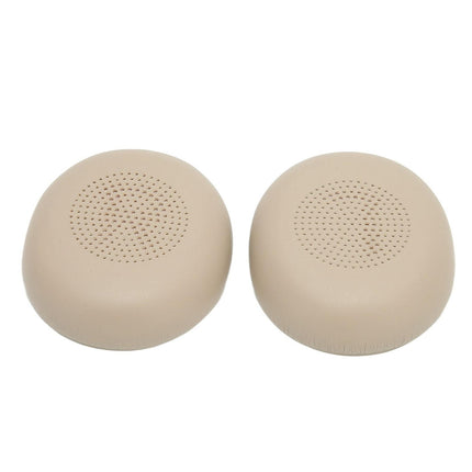 Headphone Earpads Professional Protein Leather Replacement Ear Pad Cushions for Jabra ELITE 45h Headphones Gold