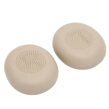 Headphone Earpads Professional Protein Leather Replacement Ear Pad Cushions for Jabra ELITE 45h Headphones Gold