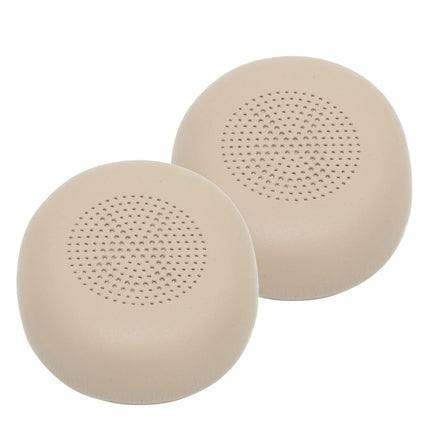 Headphone Earpads Professional Protein Leather Replacement Ear Pad Cushions for Jabra ELITE 45h Headphones Gold