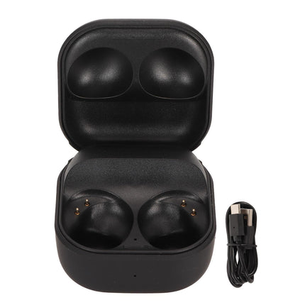 Earbuds Charging Case 600mAh Replacement Bluetooth Earphone Charger for Galaxy Buds2 Pro SM R510 Black