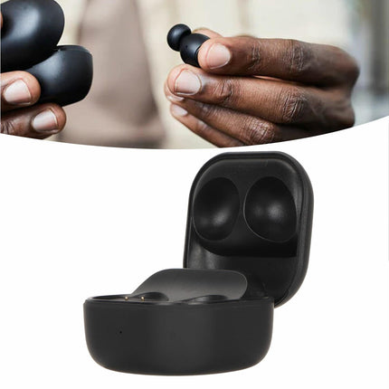 Earbuds Charging Case 600mAh Replacement Bluetooth Earphone Charger for Galaxy Buds2 Pro SM R510 Black