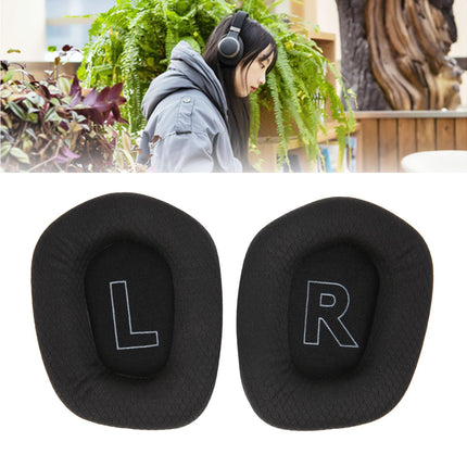 Earpads Cushions Breathable Comfortable Elastic Replacement Ear Pads for Logitech G733 Headphones Black
