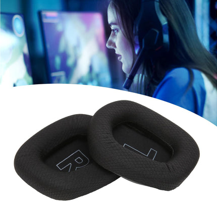 Earpads Cushions Breathable Comfortable Elastic Replacement Ear Pads for Logitech G733 Headphones Black