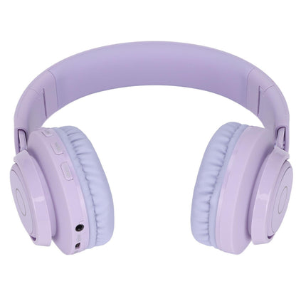 babies Bluetooth Headphones Foldable Ajustable RGB Colorful Light Headset with Mic for babies Study BT06C