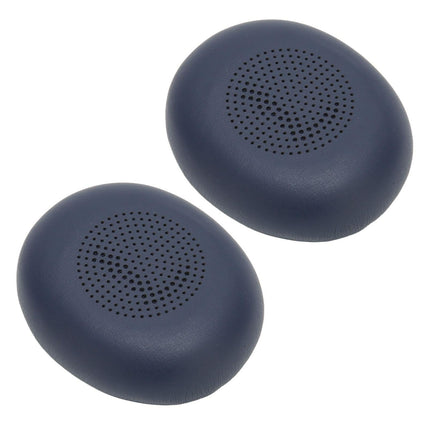 Headphone Earpads Professional Protein Leather Replacement Ear Pad Cushions for Jabra ELITE 45h Headphones Dark Blue