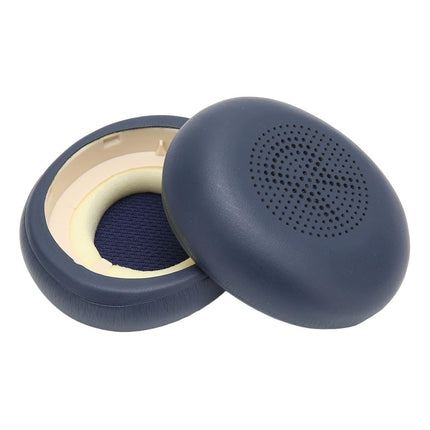 Headphone Earpads Professional Protein Leather Replacement Ear Pad Cushions for Jabra ELITE 45h Headphones Dark Blue