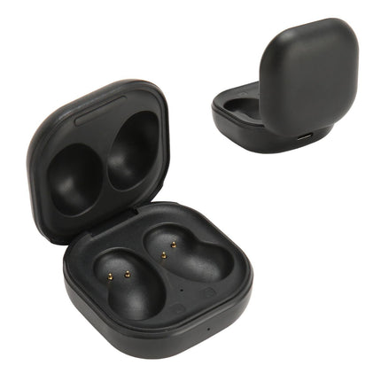 Charging Case Replacement 600mAh USB C Wired Earbuds for Galaxy Buds Live SM R180 Black