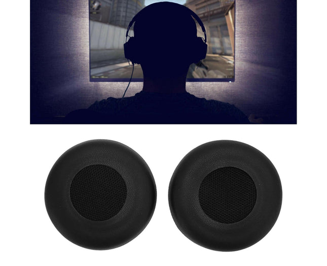 Replacement Earpads Professional Protein Leather Headphone Ear Cushions for Jabra Evolve 20 20se 30 30II – product detail