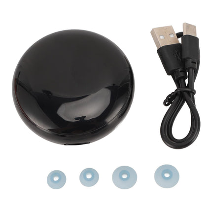 Language Translator Earbuds Two Way Translation Earphones Real Time Headset With 144 Languages Bluetooth Online For Traveling Business Learning Black