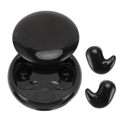 Language Translator Earbuds Two Way Translation Earphones Real Time Headset With 144 Languages Bluetooth Online For Traveling Business Learning Black