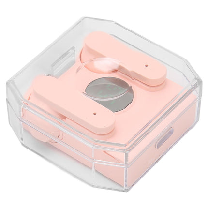 Smart Voice Translator Earbuds Support 144 Languages Online Translation Power Display Translating Headset for Traveling Pink