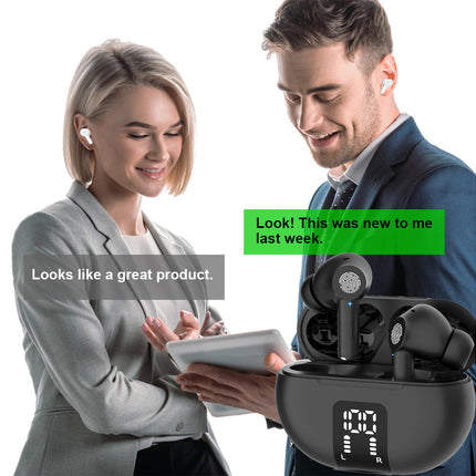 Translator Earbuds Real-Time Language Headphones with BT Connectivity Translation in Over 100 Languages Standby Time Approx Hours