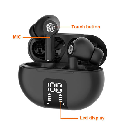 Translator Earbuds Real-Time Language Headphones with BT Connectivity Translation in Over 100 Languages Standby Time Approx Hours