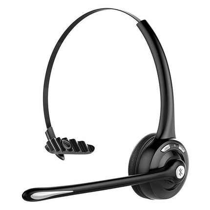 Bluetooth Headset - Office Wireless - Over the Head Bluetooth Earpiece with Mic