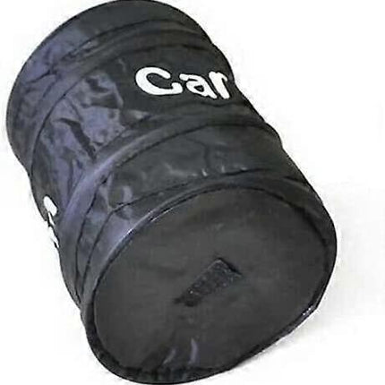 Black Portable Collapsible Car Bin | Trash Can| Bin| Car Bin | Car Accessories | Rubbish Bin | Car Gadgets | Storage Basket | Pop-up Leak Proof Trash