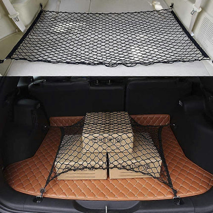 Universal Car Storage Net, Luggage Storage Net, Car Trunk Net, Car Accessories Net, babies  Luggage Net, For SUV Truck Black